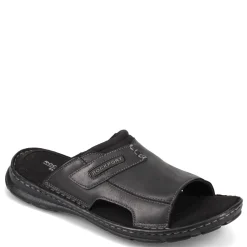 Sandals*Rockport Men's , Darwyn 2 Slide Black