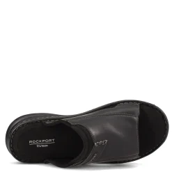 Sandals*Rockport Men's , Darwyn 2 Slide Black