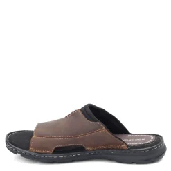 Sandals*Rockport Men's , Darwyn 2 Slide Brown