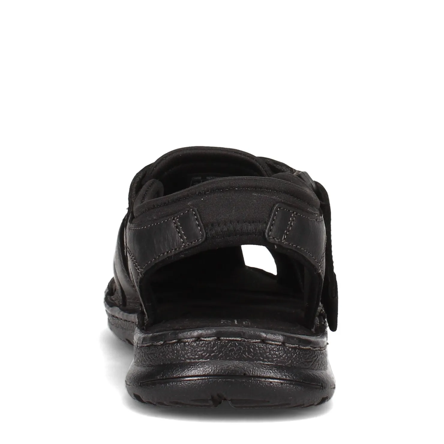 Sandals*Rockport Men's , Darwyn Fisherman Sandal Black