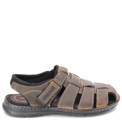 Sandals*Rockport Men's , Darwyn Fisherman Sandal Brown