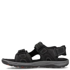 Sandals*Rockport Men's , Eco Trail Technique Sandal Black