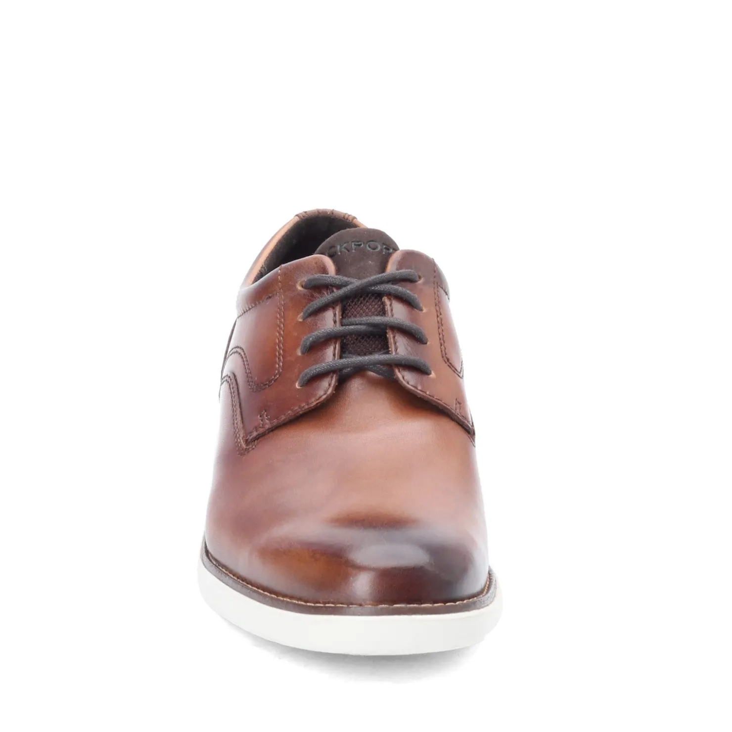 Dress*Rockport Men's , Garett Plain Toe Oxford Cognac