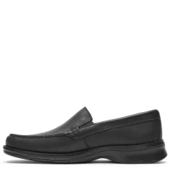Dress*Rockport Men's , Palmer Ventian Loafer Black Tumbled