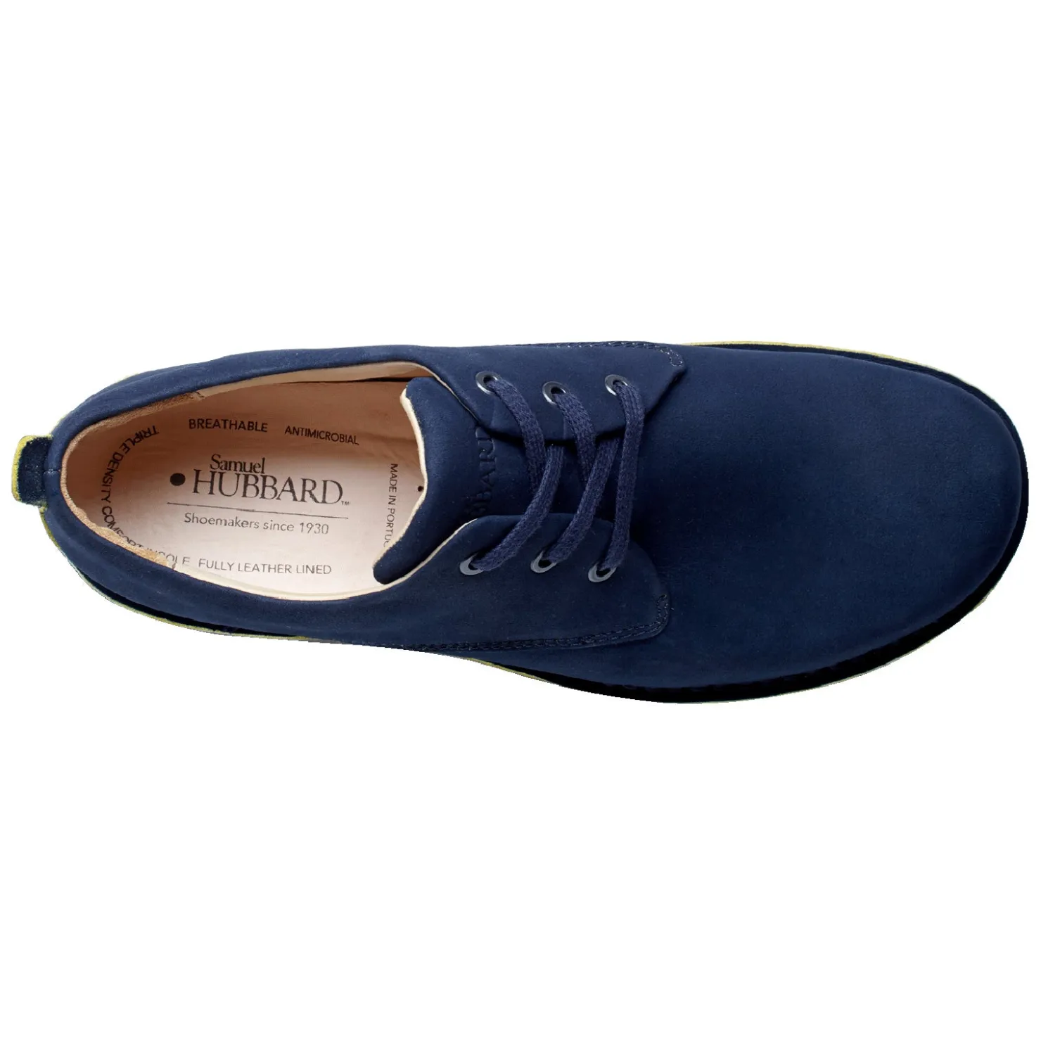 Oxfords*Samuel Hubbard Mens , Men's Casual Shoes Navy Nubuck