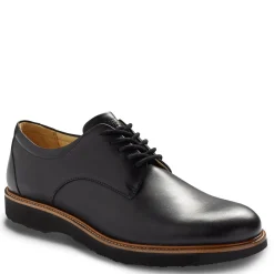 Dress*Samuel Hubbard Men's , Founder Oxford Black Leather