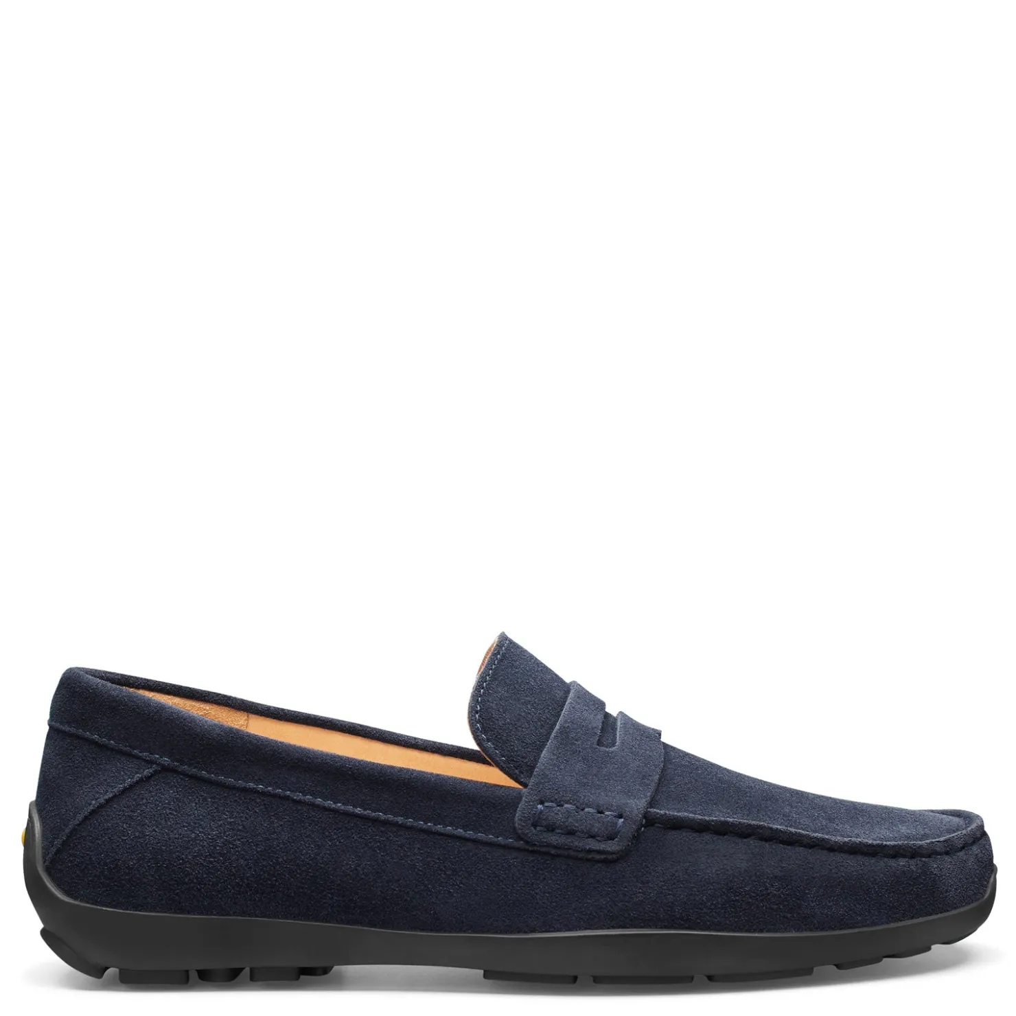 Loafers*Samuel Hubbard Men's , Free Spirit Slip-On Navy Suede