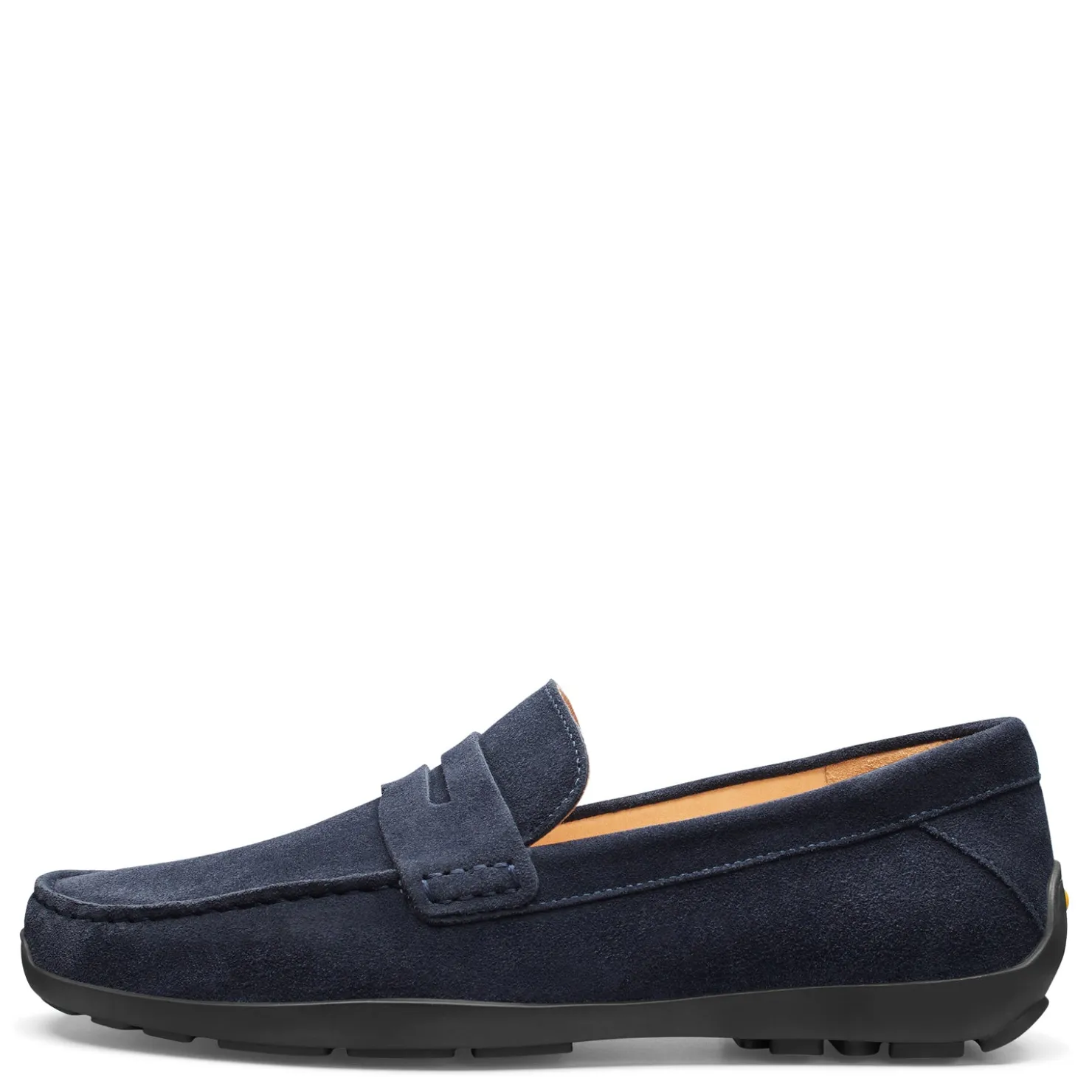 Loafers*Samuel Hubbard Men's , Free Spirit Slip-On Navy Suede