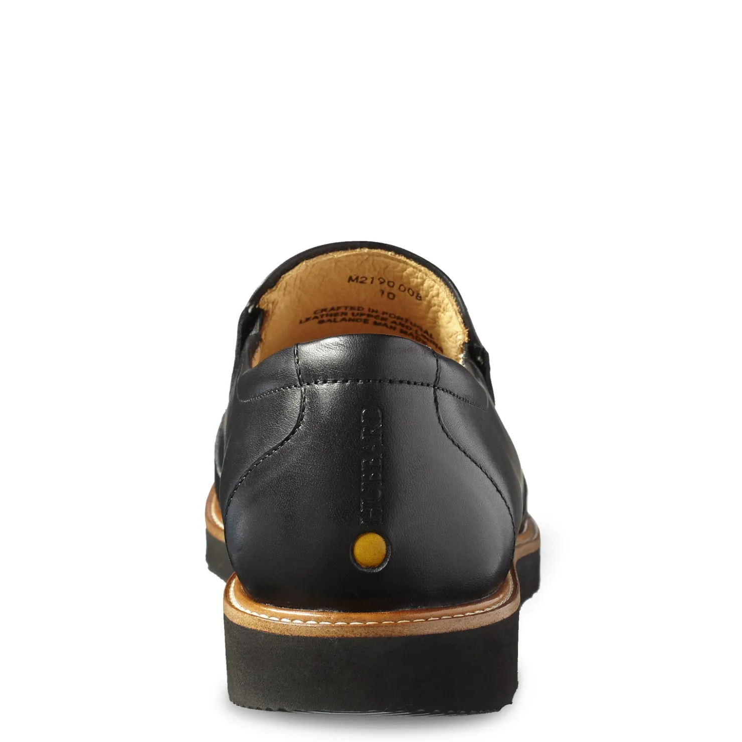 Slip-On Shoes*Samuel Hubbard Men's , Frequent Traveler Slip-On Black Leather