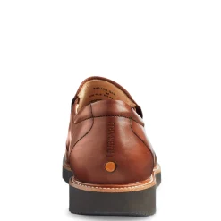 Loafers*Samuel Hubbard Men's , Frequent Traveler Slip-On Whiskey Tan Leather