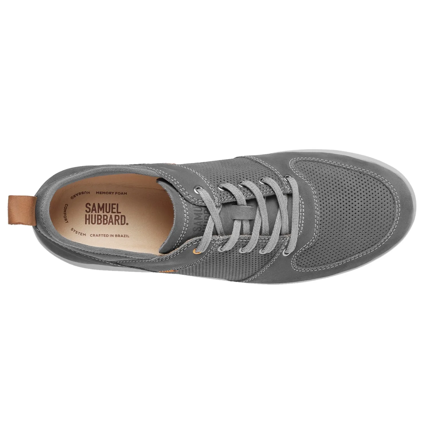 Sneakers & Athletics*Samuel Hubbard Men's , Olema Sport Lace-Up Gray Nubuck