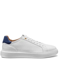 Fashion & Street*Samuel Hubbard Men's , Sunset Sneaker White Leather