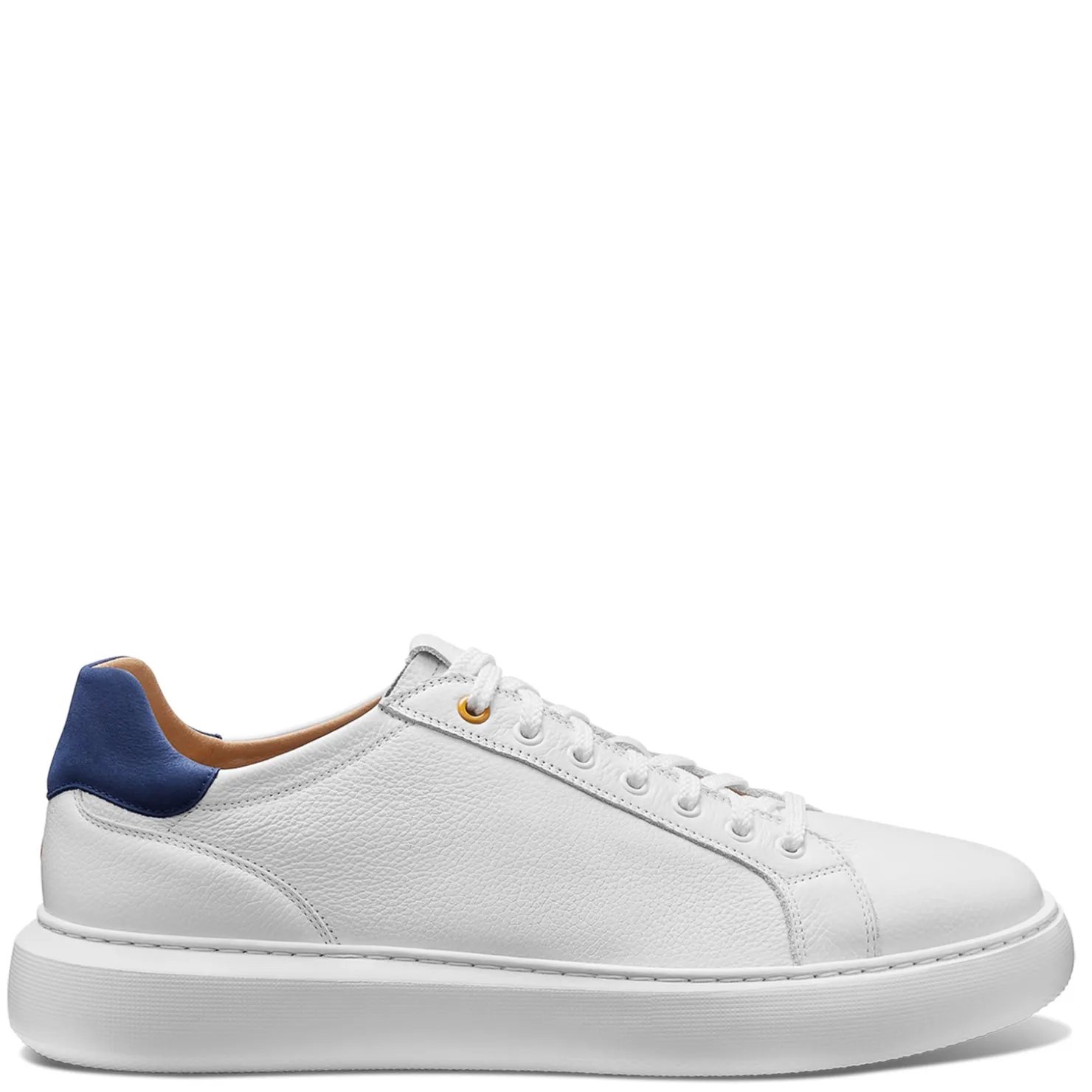 Sneakers & Athletics*Samuel Hubbard Men's , Sunset Sneaker White Leather