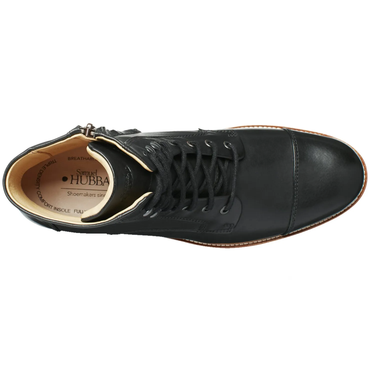 Boots*Samuel Hubbard Men's , Uptown Maverick Boot Black Leather