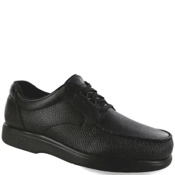 Walking*SAS Men's , Bouttime Lace-Up Black Matte