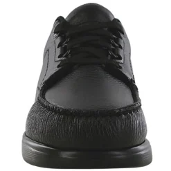 Walking*SAS Men's , Bouttime Lace-Up Black Matte