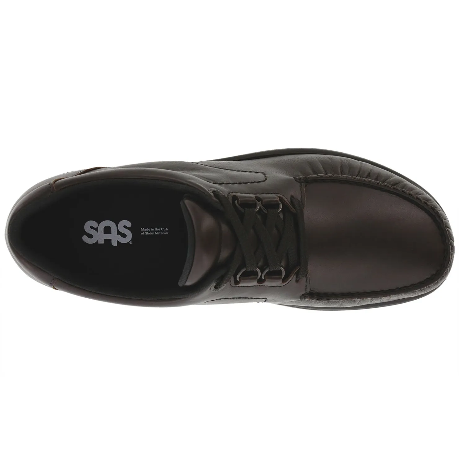 Walking*SAS Men's , Bouttime Lace-Up Cacao