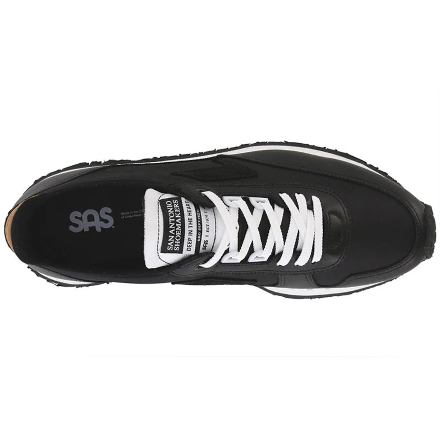 Fashion & Street*SAS Men's , 7eventy6ix Sneaker Black