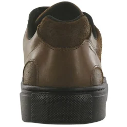 Fashion & Street*SAS Men's , High Street Hook and Loop Sneaker Mahogany