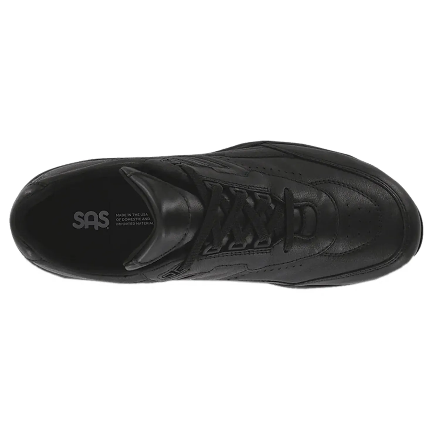 Walking*SAS Men's , Journey II Walking Shoe Black