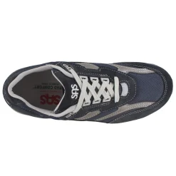 Walking*SAS Men's , Journey Mesh Walking Shoe Blue