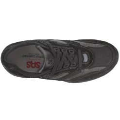 Walking*SAS Men's , Journey Mesh Walking Shoe Black
