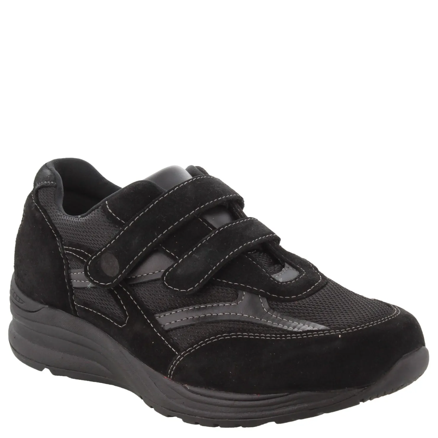 Walking*SAS Men's , JV Mesh Walking Shoe Black