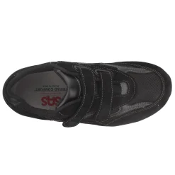 Walking*SAS Men's , JV Mesh Walking Shoe Black