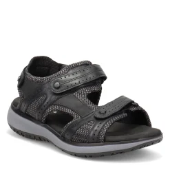 Footbed*SAS Men's , Maverick Sandal Black