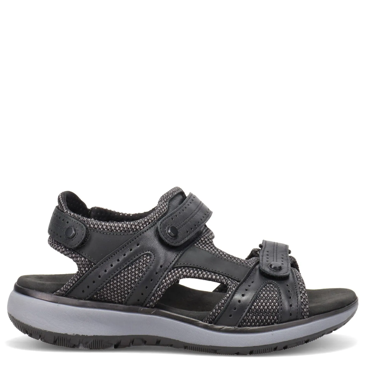 Footbed*SAS Men's , Maverick Sandal Black