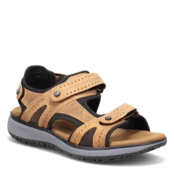 Footbed*SAS Men's , Maverick Sandal Brown
