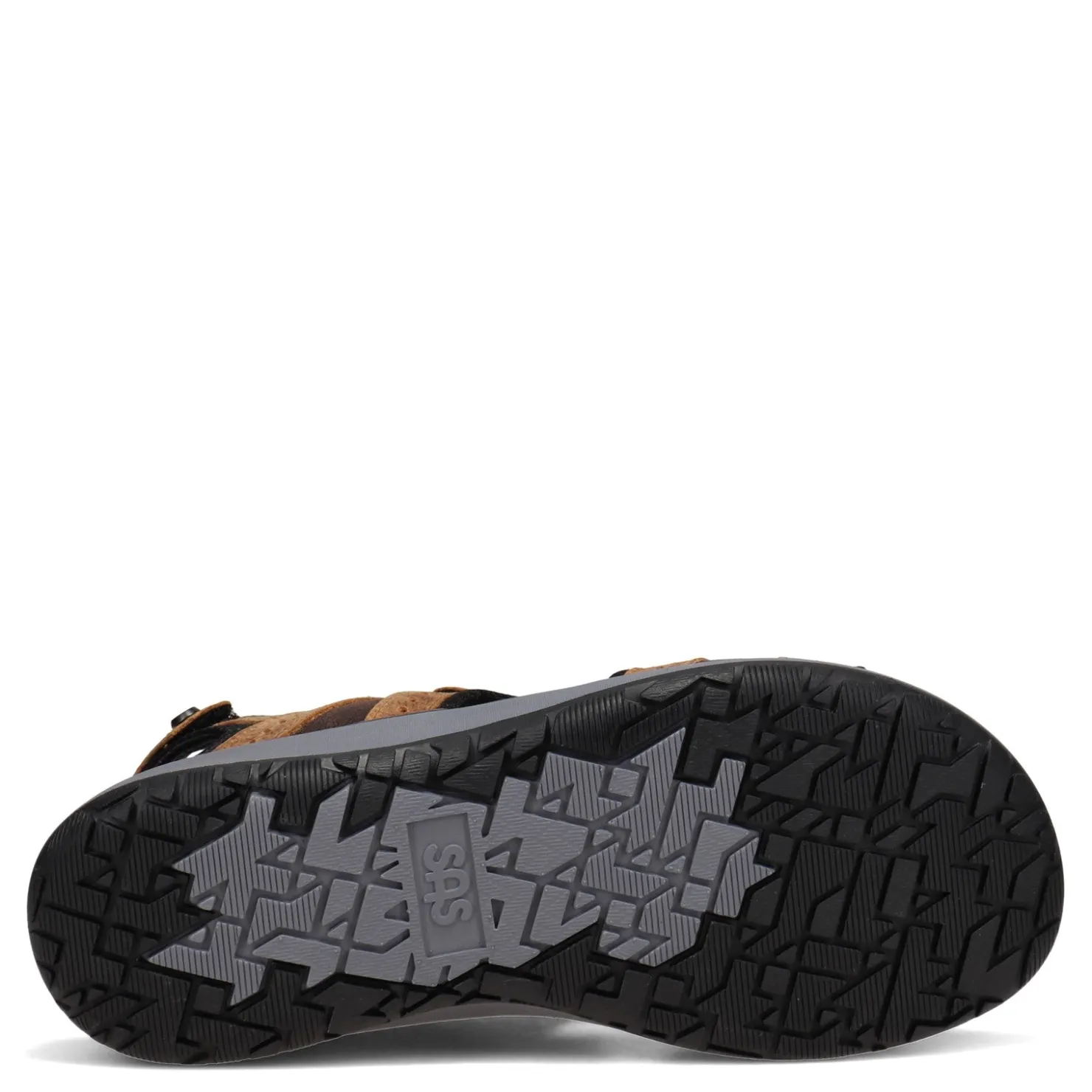 Footbed*SAS Men's , Maverick Sandal Brown