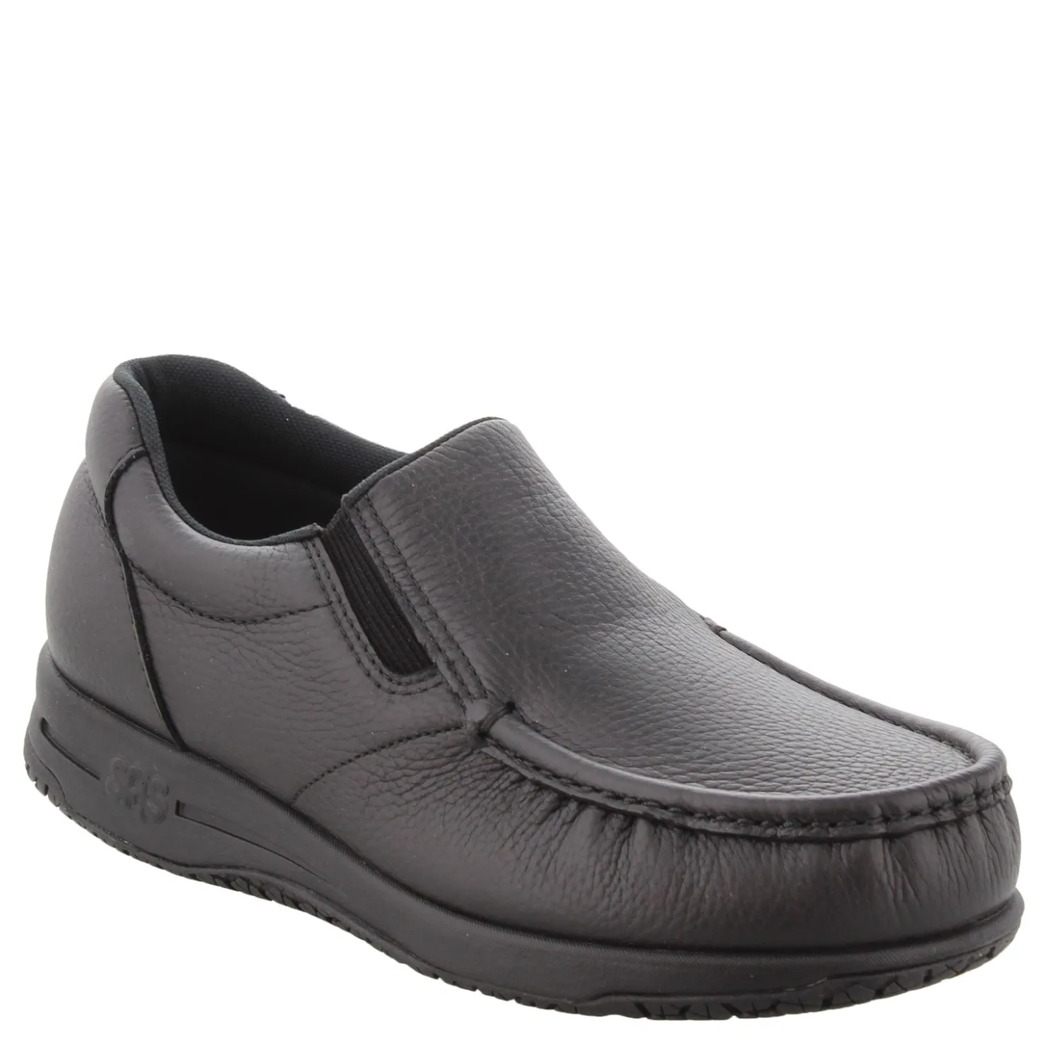 Loafers*SAS Men's , Navigator Non Slip Loafer Black