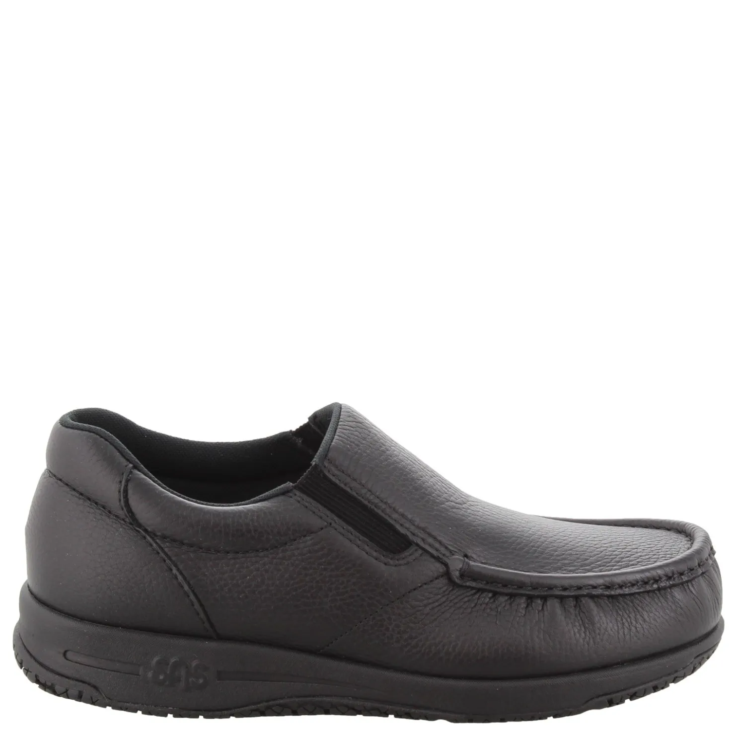 Loafers*SAS Men's , Navigator Non Slip Loafer Black