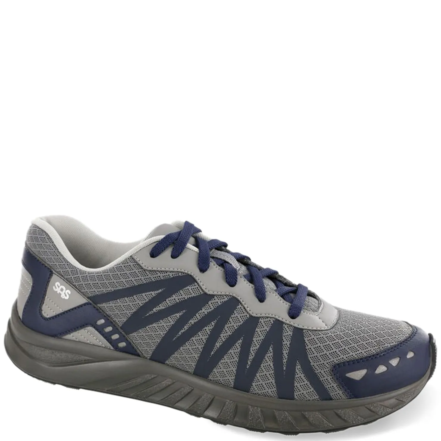 Sneakers & Athletics*SAS Men's , Pursuit Sneaker Grey Navy