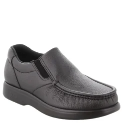 Loafers*SAS Men's , Side Gore Loafer Black