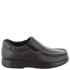Loafers*SAS Men's , Side Gore Loafer Black