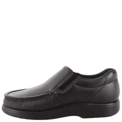 Loafers*SAS Men's , Side Gore Loafer Black
