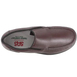 Loafers*SAS Men's , Sidegore Loafer Cordovan