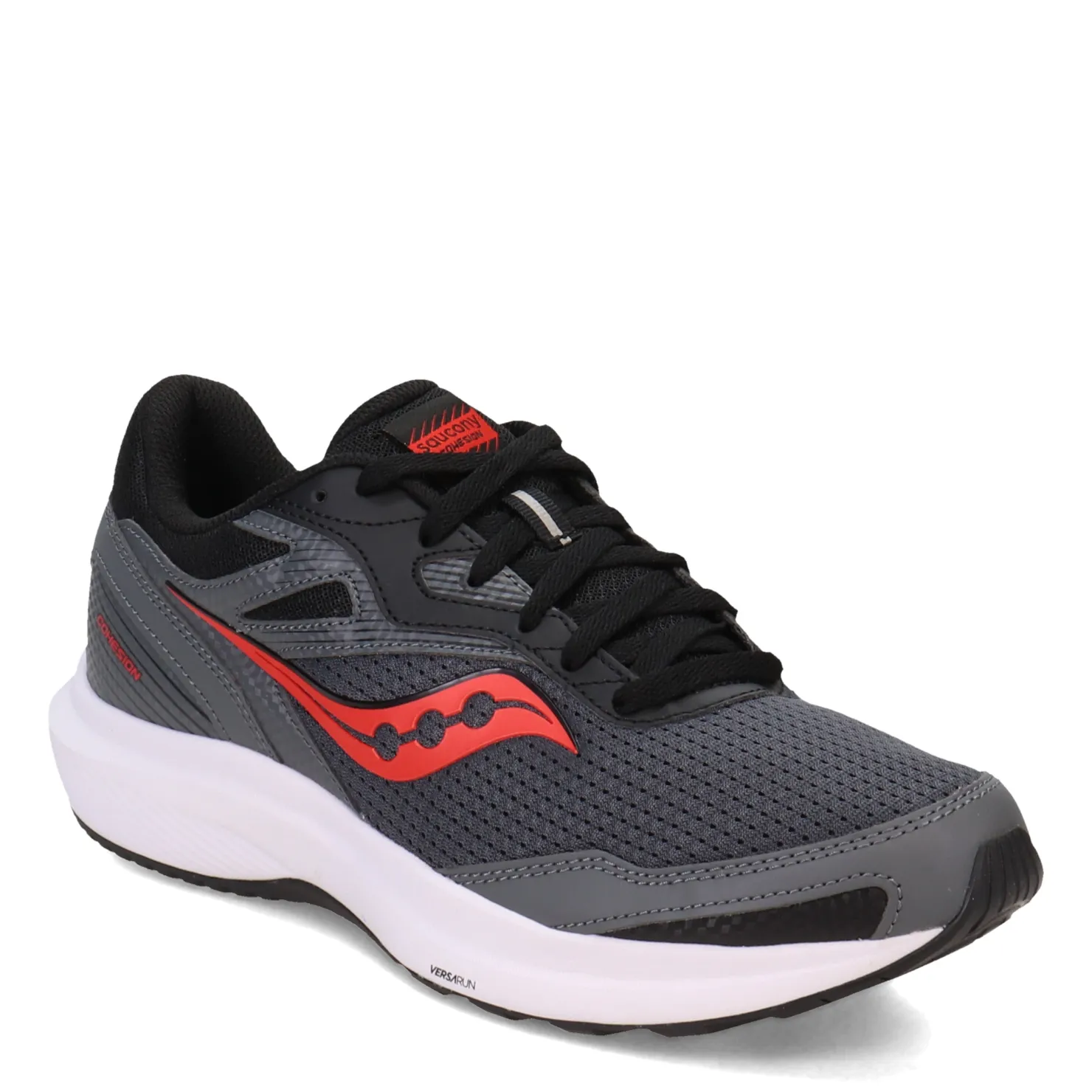Sneakers & Athletics*Saucony Men's , Cohesion 16 Running Shoe Shadow/Red Sky