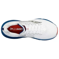 Running*Saucony Men's , Guide 17 Running Shoe White/Navy