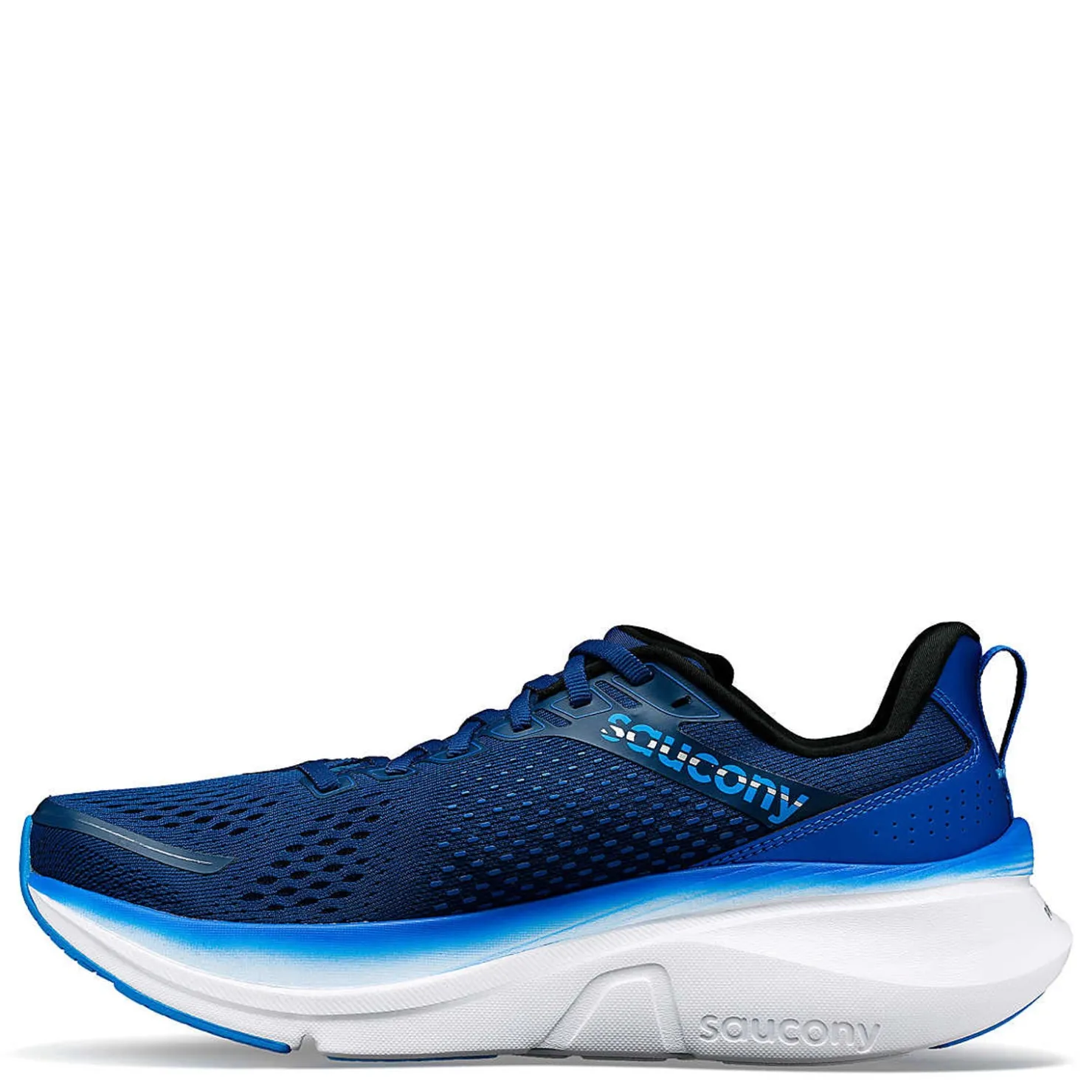 Running*Saucony Men's , Guide 17 Running Shoe - Wide Width Navy/Cobalt
