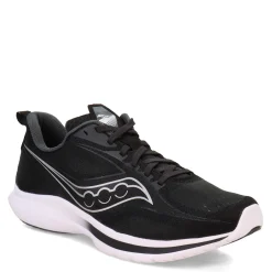 Sneakers & Athletics*Saucony Men's , Kinvara 13 Running Shoe - Wide Width Black/Silver
