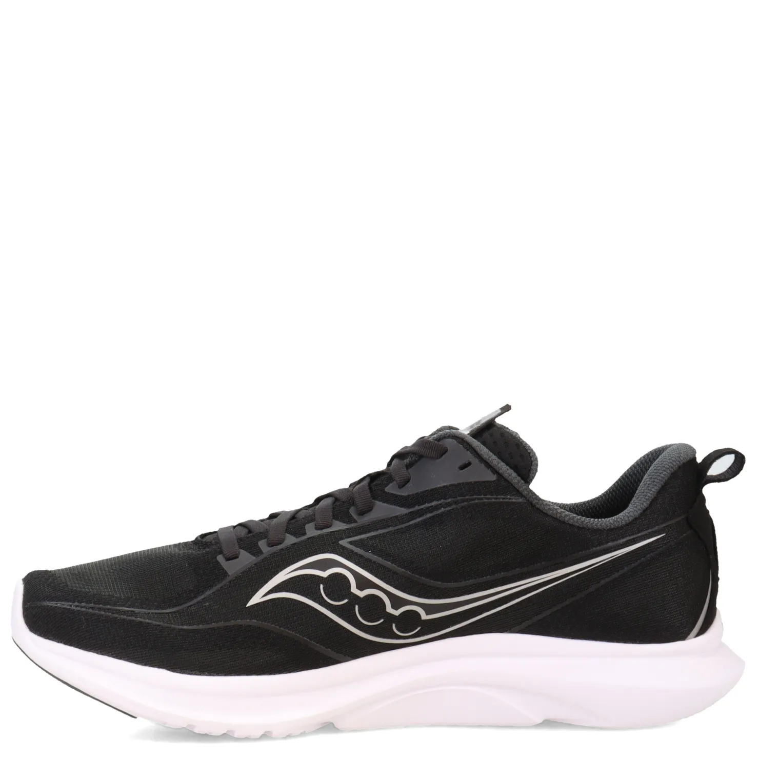 Sneakers & Athletics*Saucony Men's , Kinvara 13 Running Shoe - Wide Width Black/Silver