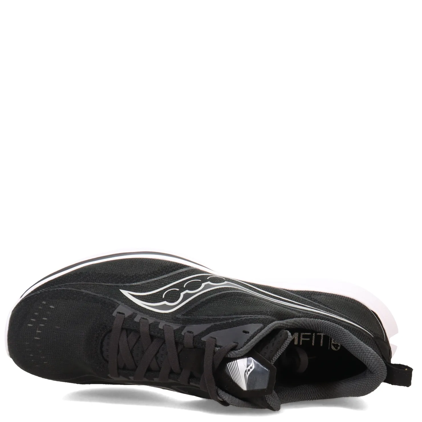 Sneakers & Athletics*Saucony Men's , Kinvara 13 Running Shoe - Wide Width Black/Silver