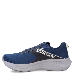 Running*Saucony Men's , Ride 17 Running Shoe - Wide Width Tide/Silver