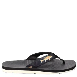 Flip Flops*Scott Hawaii Men's , Kaikane Sandal Black