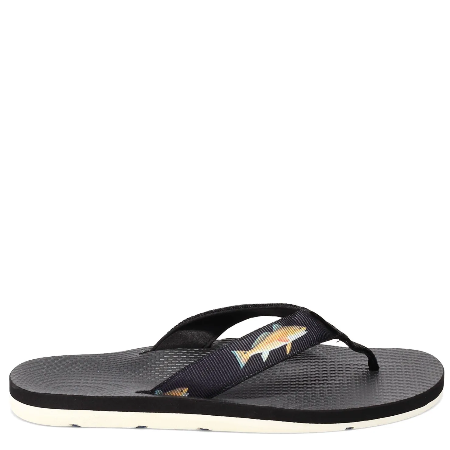 Flip Flops*Scott Hawaii Men's , Kaikane Sandal Black