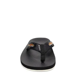 Flip Flops*Scott Hawaii Men's , Kaikane Sandal Black