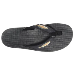 Flip Flops*Scott Hawaii Men's , Kaikane Sandal Black